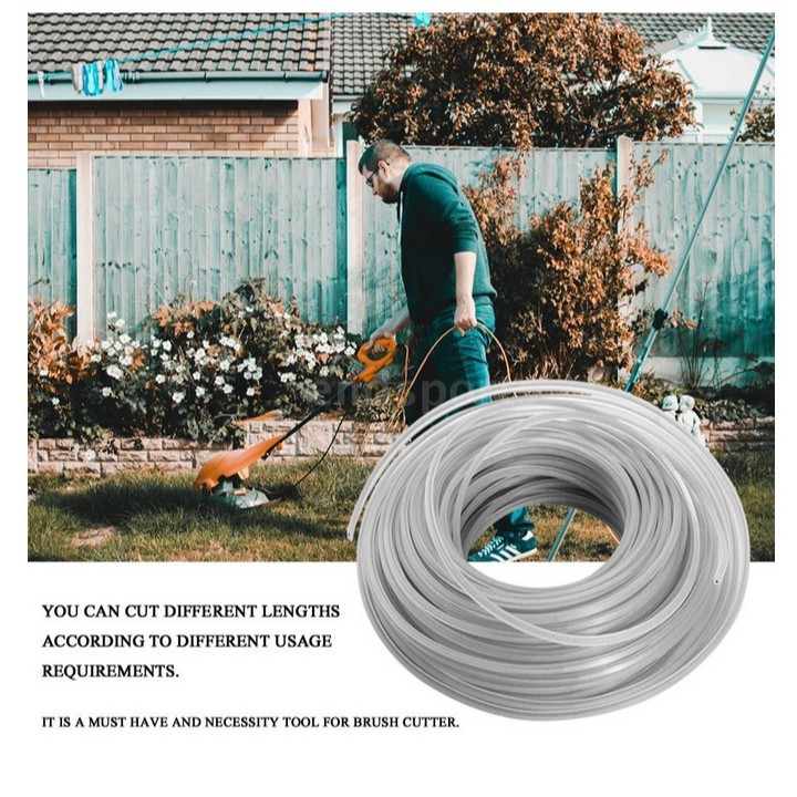 Trimmer Wire Rope Cord Line Grass Trimmer Line Inside with Wire Brush ...