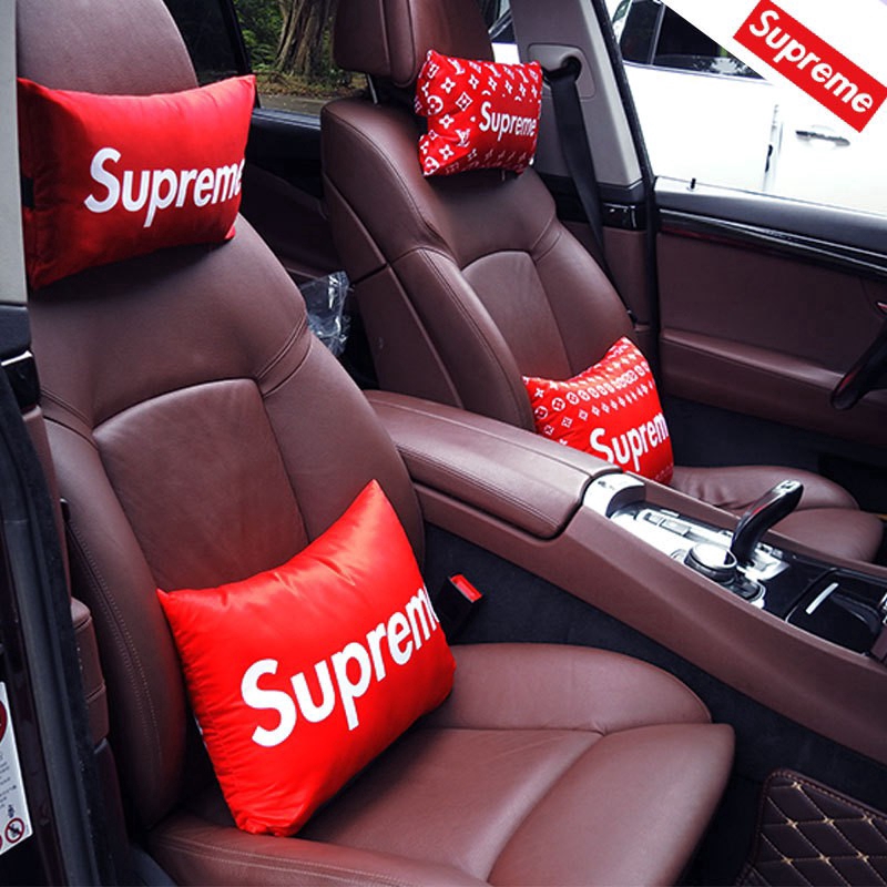 Supreme car sale pillow