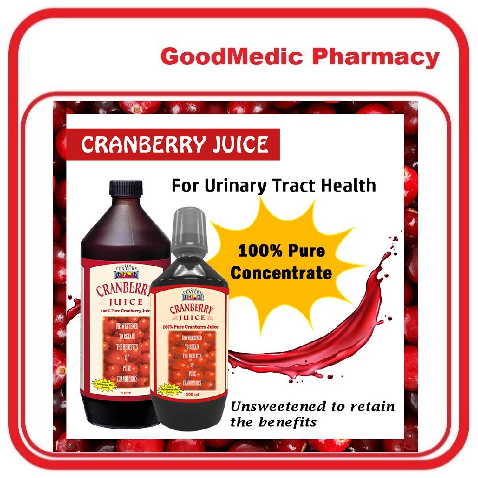 21st Century Cranberry Juice Urinary health [both EXP Mar 2024