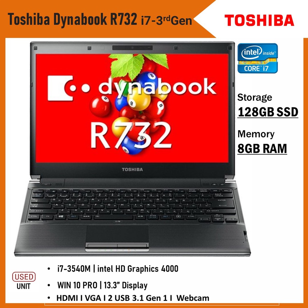 dynabook r732 spec