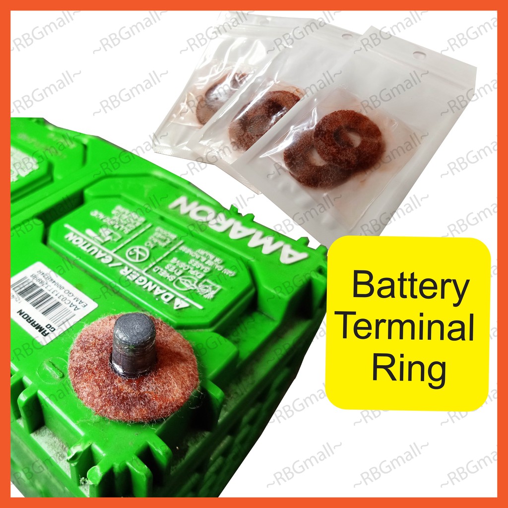 Car Battery Terminal Anti Corrosion Pads Washer Fiber Protector Pad Fiber Anti Karat Kepala