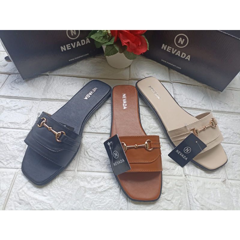 Nevada Prpw01 Slipper Sandals Wanita main image 0