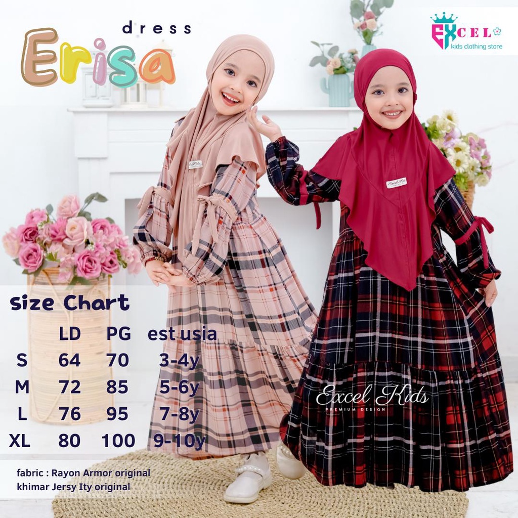 Shopakids - Girls' Invitation Dresses For Eid Children's Clothes Erisa ...