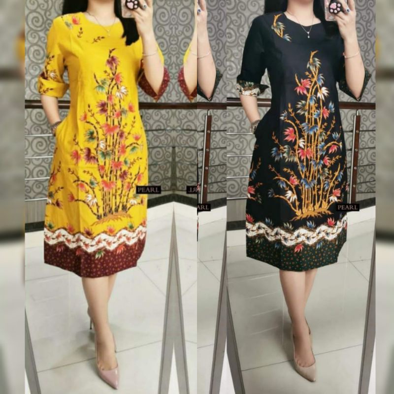 Superior MODERN ALUSAN BATIK DRESS JAYA BABTANE DRESS Shopee Malaysia