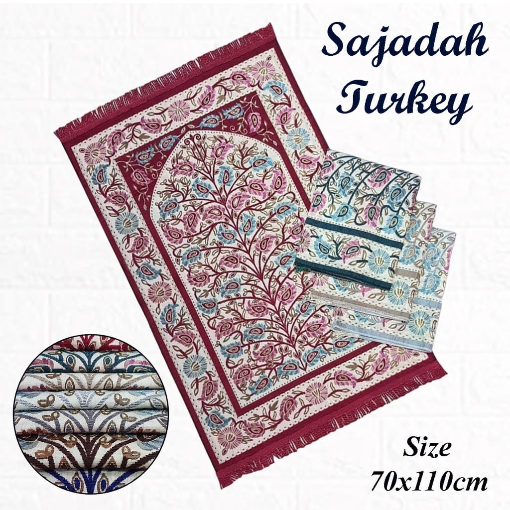 Turkish Prayer Rugs Turkey Prayer Rugs Soft & Smooth Knitted Prayer Rugs Shopee Malaysia