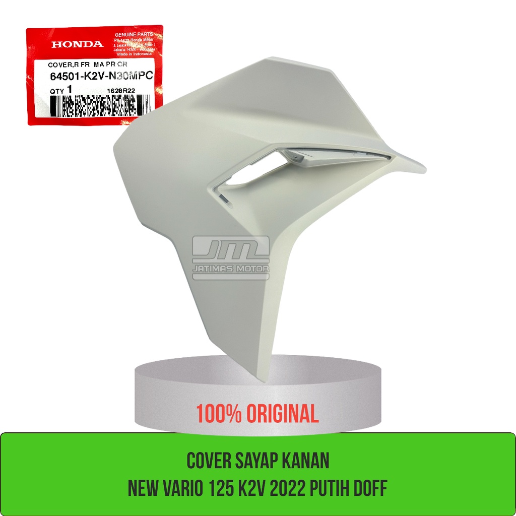 PUTIH Right Left Wing Cover new vario 125k2v White doff 64501-K2V ...