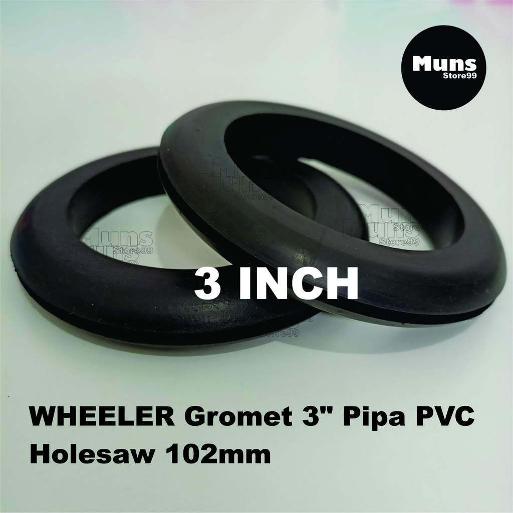 Gromet Rubber 3inch PVC Pipe Rubber Grommet Uniseal Packing Dutch