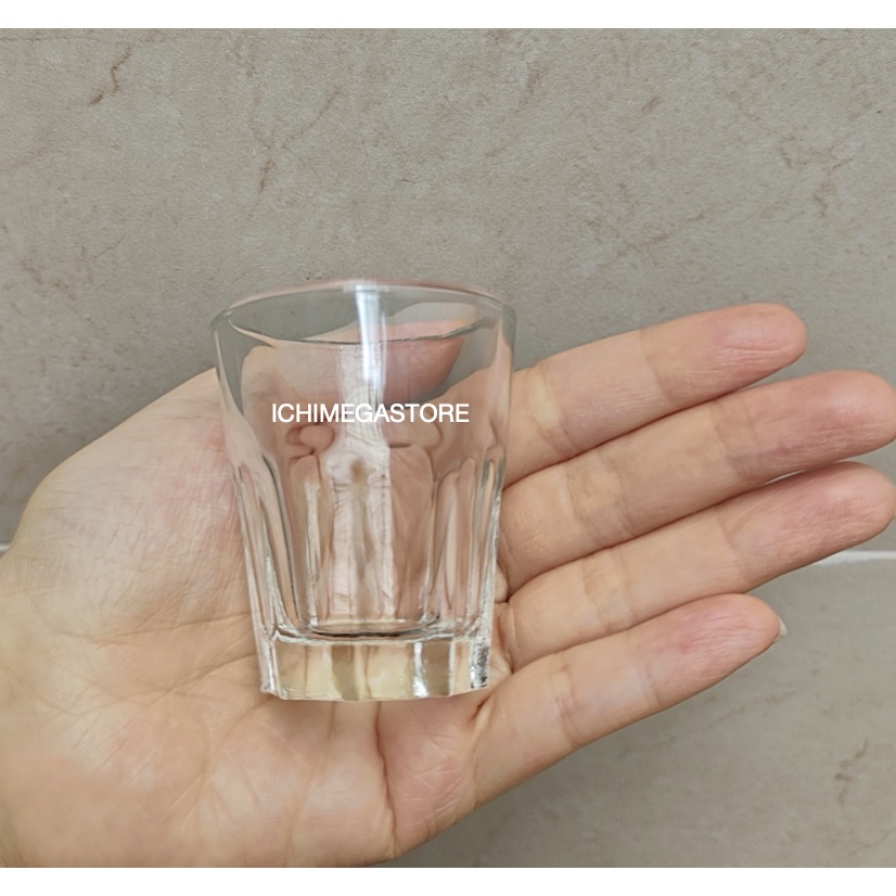 Shot Aesthetic Mini Glass Small Glass 40 ml thick Glass ICHIMEGASTORE ...