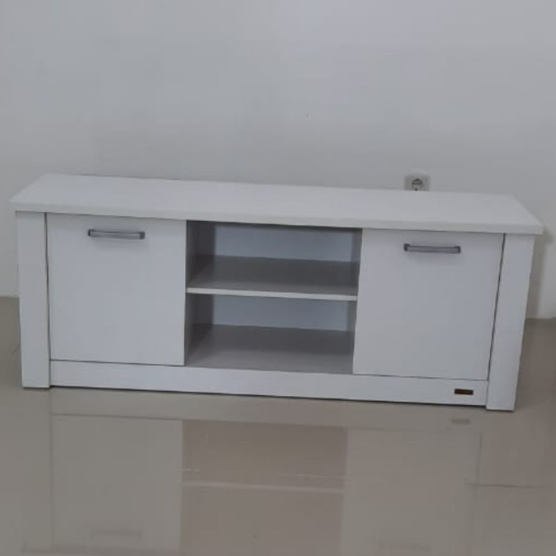 PUTIH White Minimalist TV Rack/Nice TV Rack/FULL White TV Rack | Shopee ...