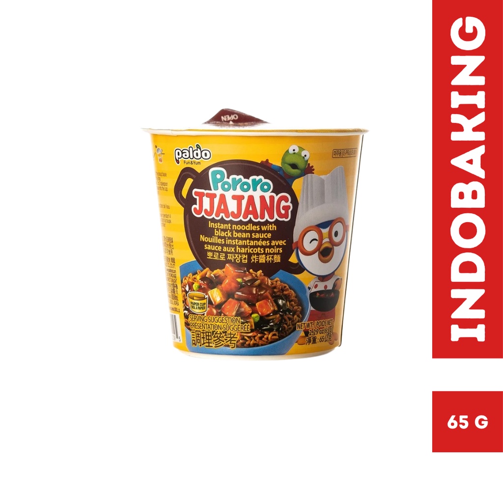 Paldo Pororo Jjajang Cup Noodle Instant Noodles 65g | Shopee Malaysia