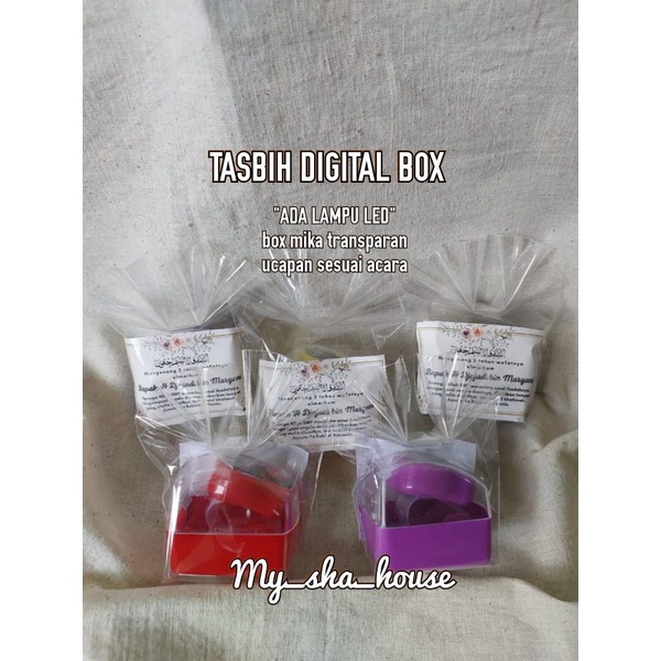 Digital LED Tasbih Souvenirs Packed With Quality Boxes For Hajj Umrah ...