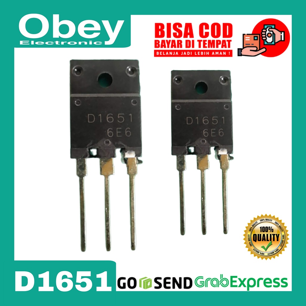 Transistor D1651/D1651 | Shopee Malaysia