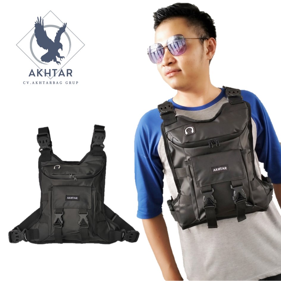 Akhtar CHEST BAG TACTICAL CHEST BAG Men Women RIG BAG OUTDOOR TRENDY ...