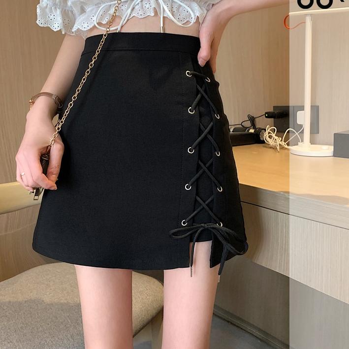 A-Line Skirt Rope Knot Skirt 2713 (S/M/L/XL) | Shopee Malaysia