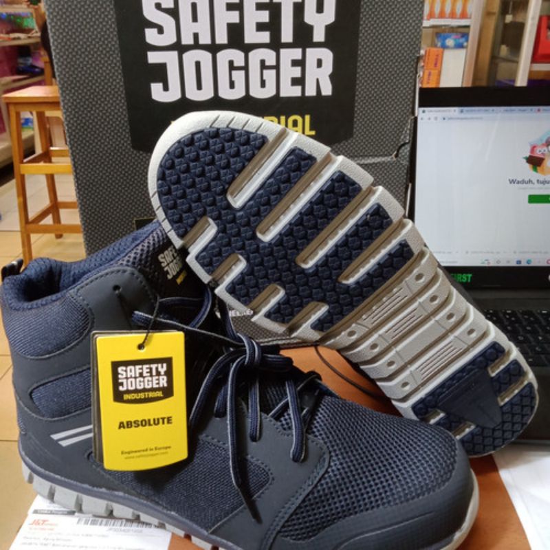 Safety Shoes JOGGER ABSOLUTE NAVY Original Shopee Malaysia