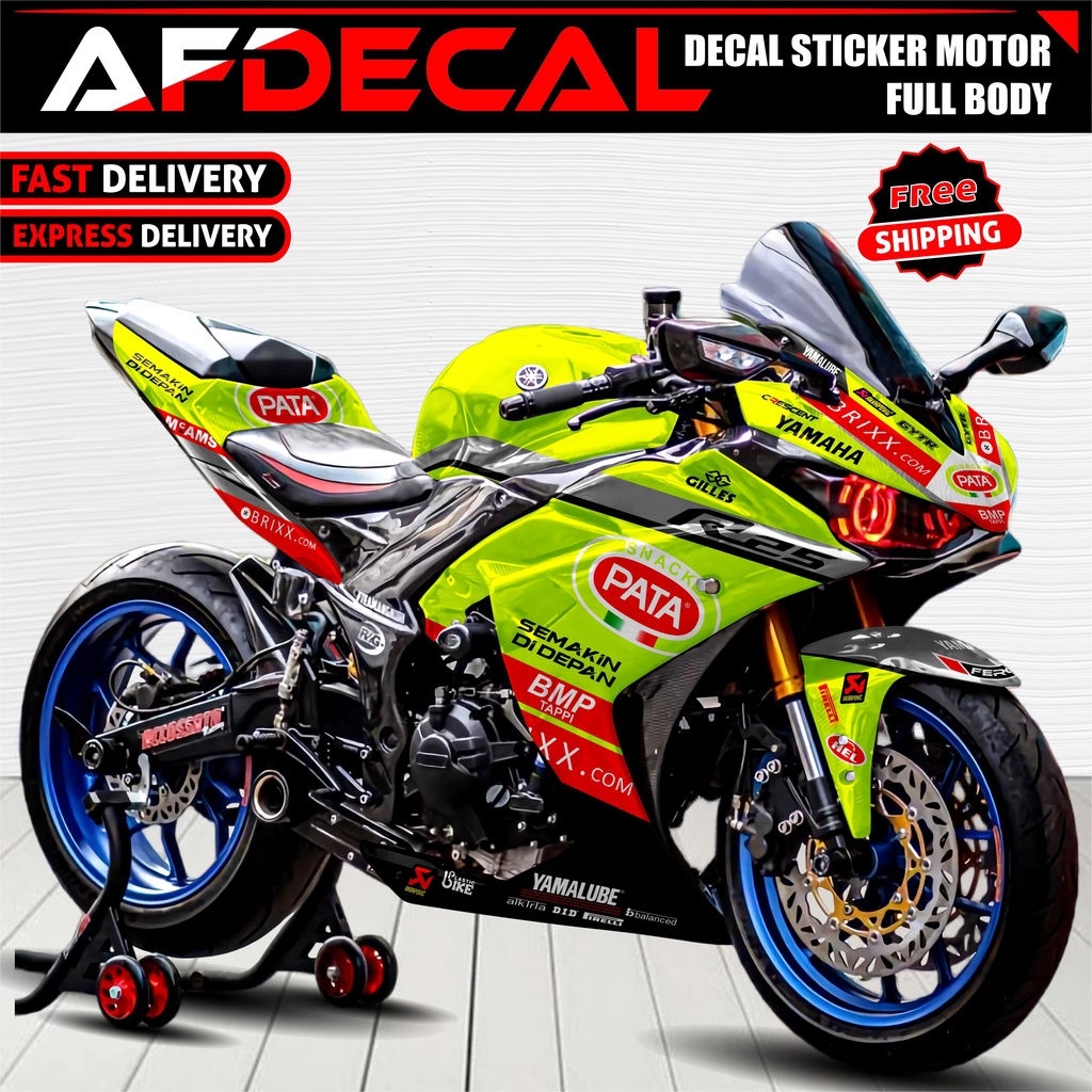 MERAH Decal Sticker Striping Variation Ninja Rr New 150 2 Stroke 2012