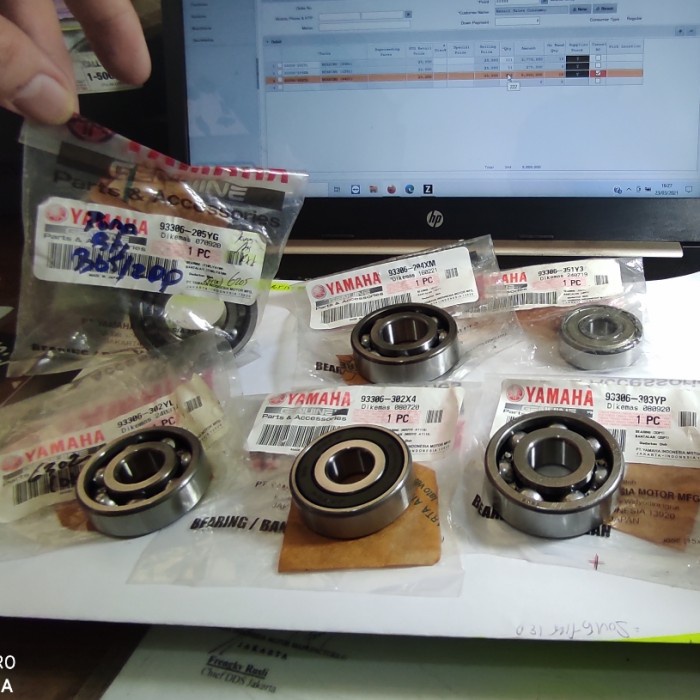 Ratio BEARING Package, NMAX Transmission/NEW NMAX/AEROX155/NEW AEROX