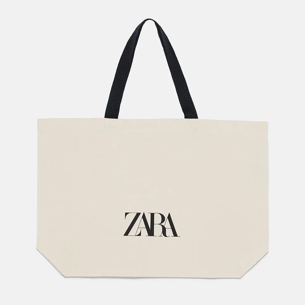 Zara shopper totebag 100 Original Shopee Malaysia