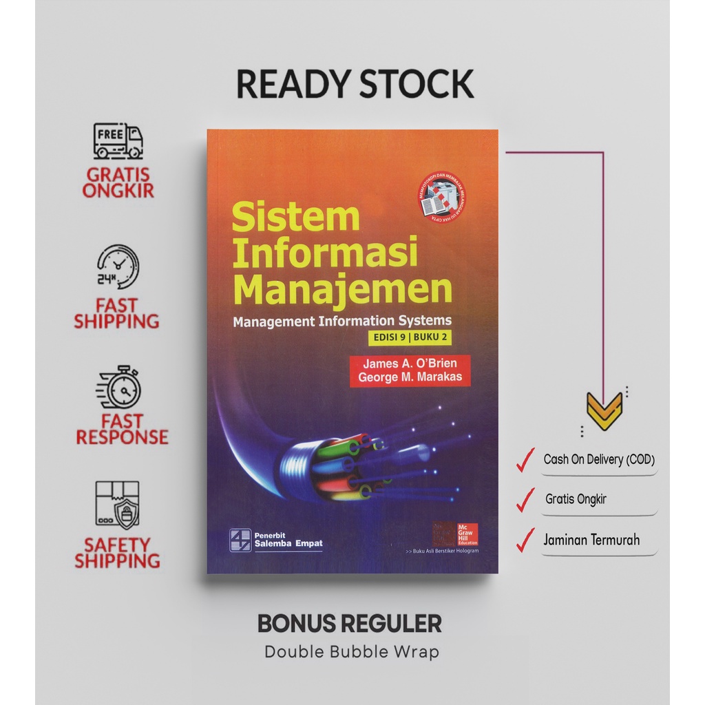 Management Information System 9th Edition 2nd Book By James A Obrien ...
