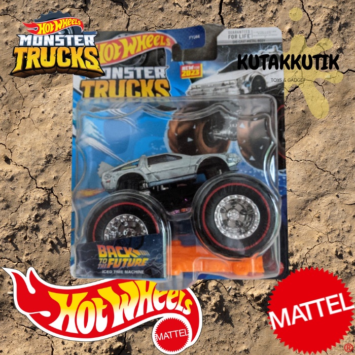 Hot Wheels Monster Trucks Truck Treasure Hunt TH DMC Delorean Back To