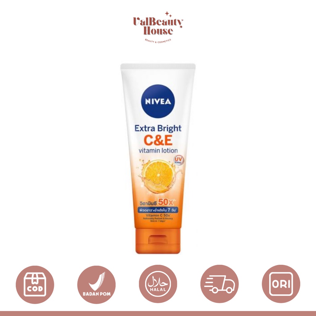 Nivea Extra Bright C&E Vitamin Lotion (ORIGINAL) Shopee Malaysia