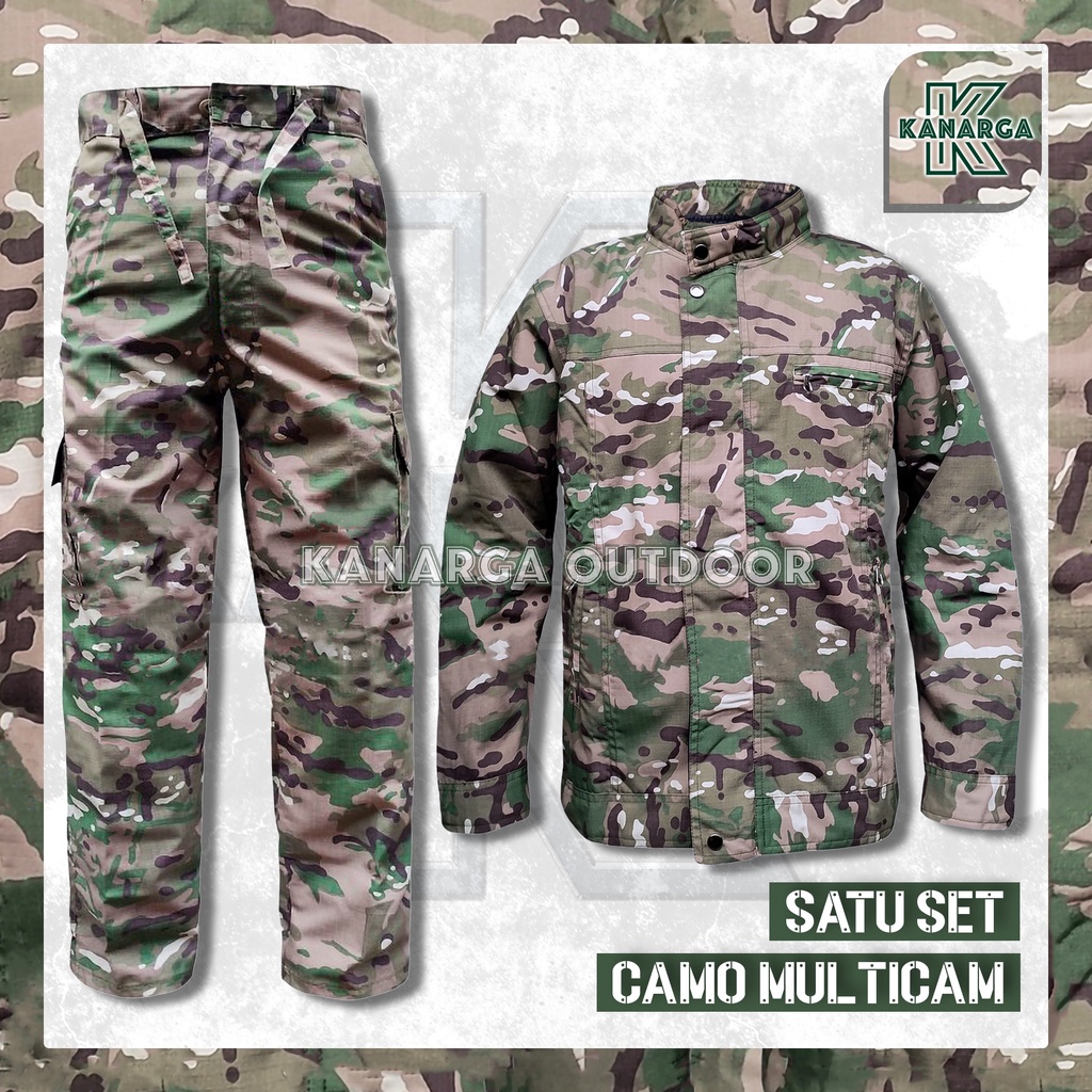 A SET Of MULTICAM ARMY CAMO Jacket Suits - MULTICAM TACTICAL Jacket ...