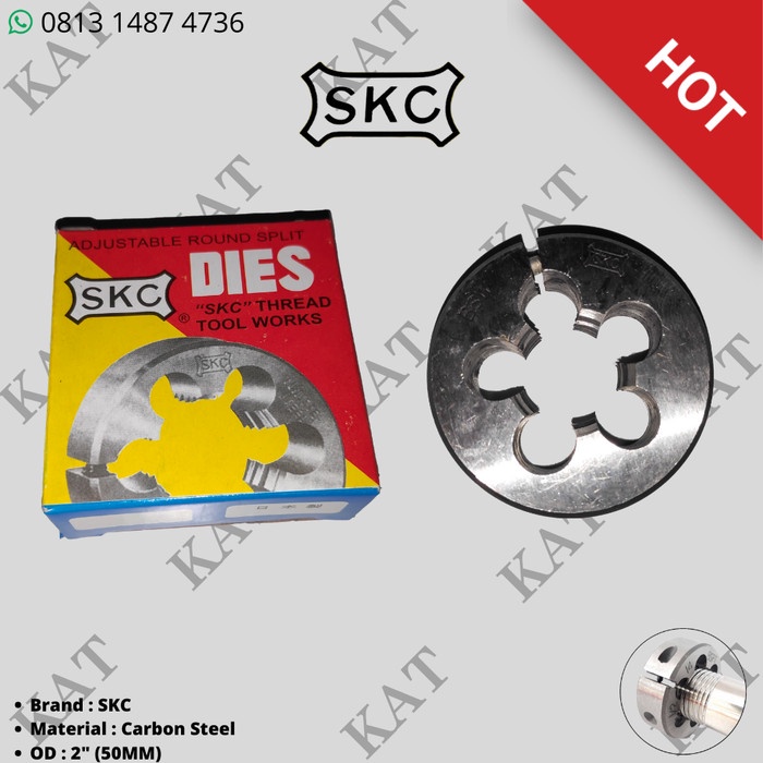 Round Dies/Senai/Snay SKC M24 x 1.5 (2"BLOCK) Shopee Malaysia