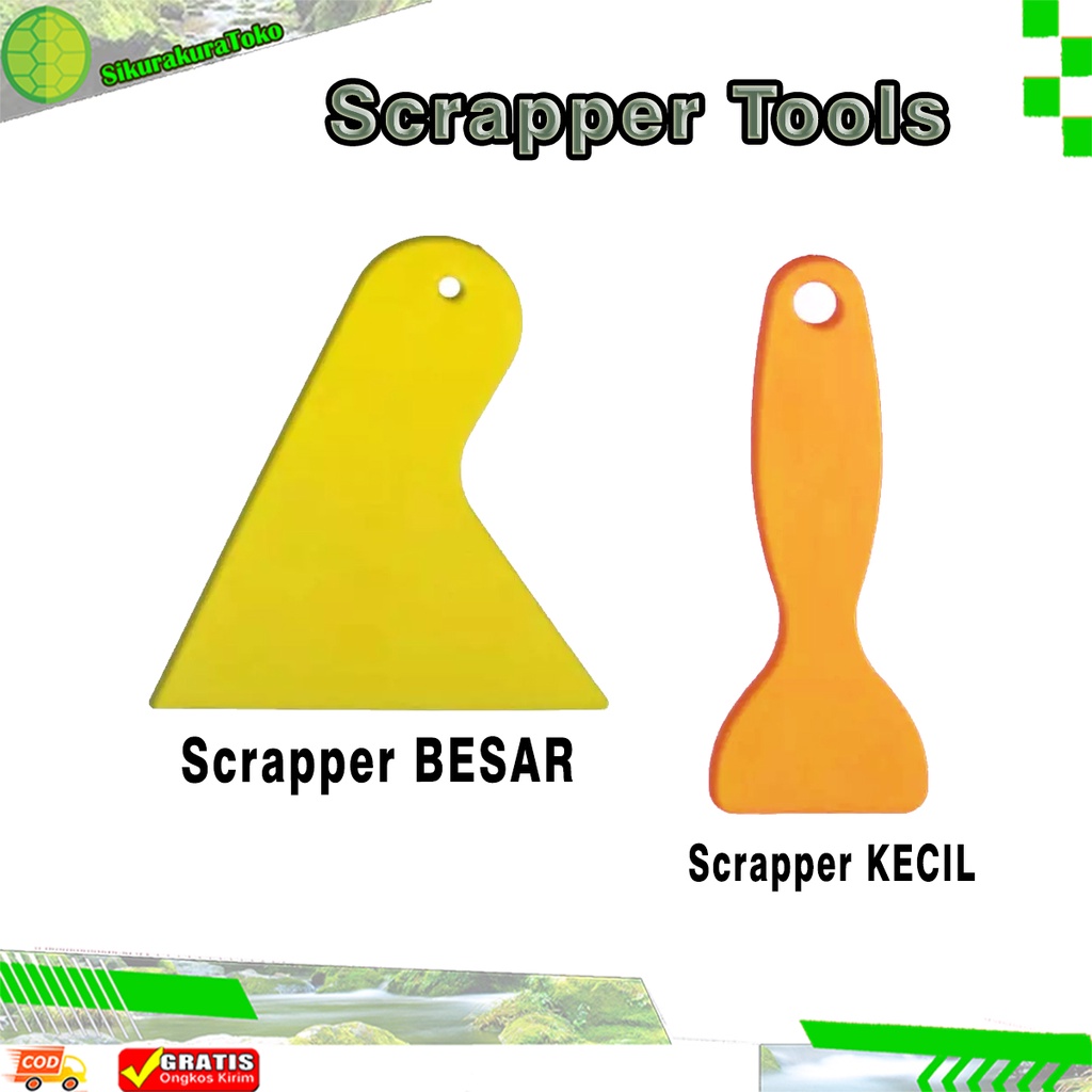 (SDA) Wallpaper Sticker Installation Tool/Rakel Scraper Scotlet Sticker