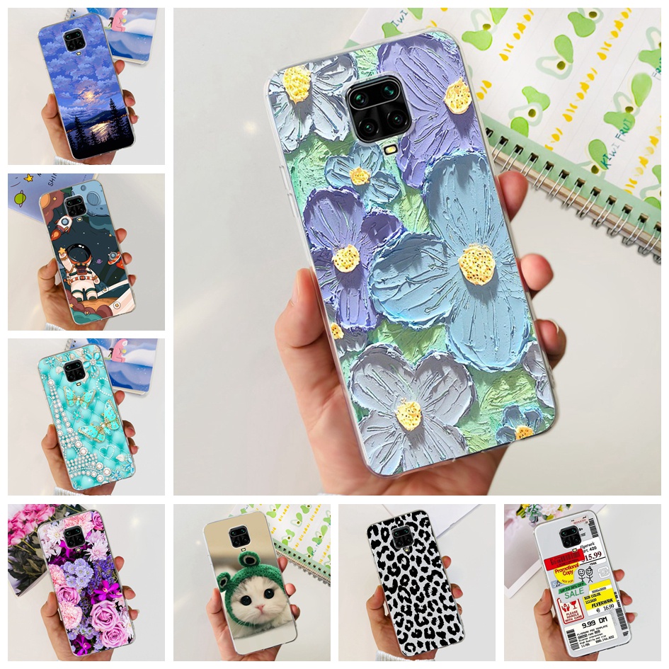 Xiaomi Redmi Note 9s Case Redmi Note 9 Pro Flower Casing New Fashion ...