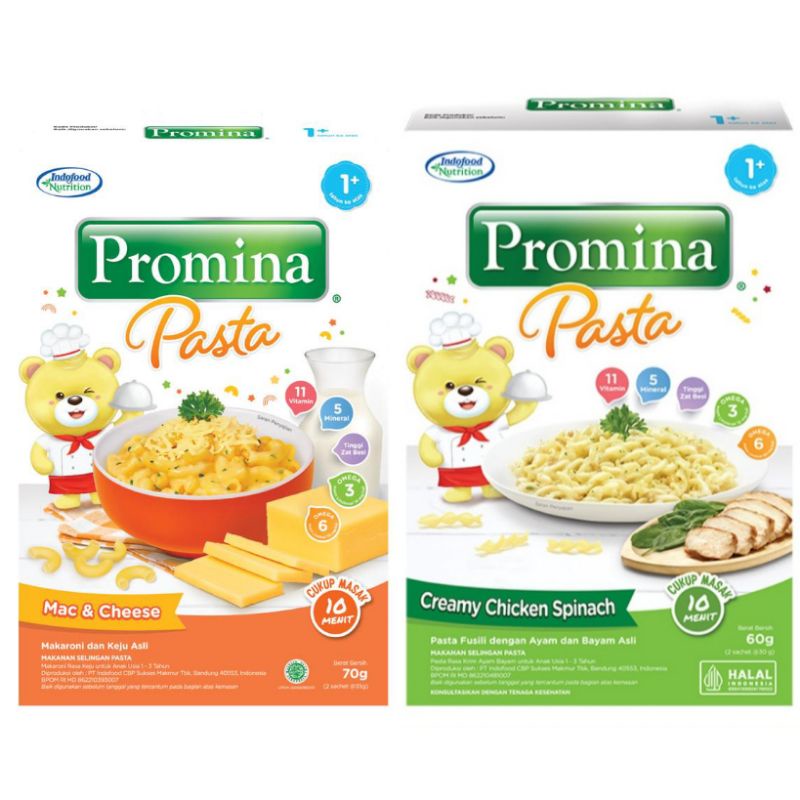 Promina Pasta Mac & Cheese and Creamy Chicken Spinach | Shopee Malaysia