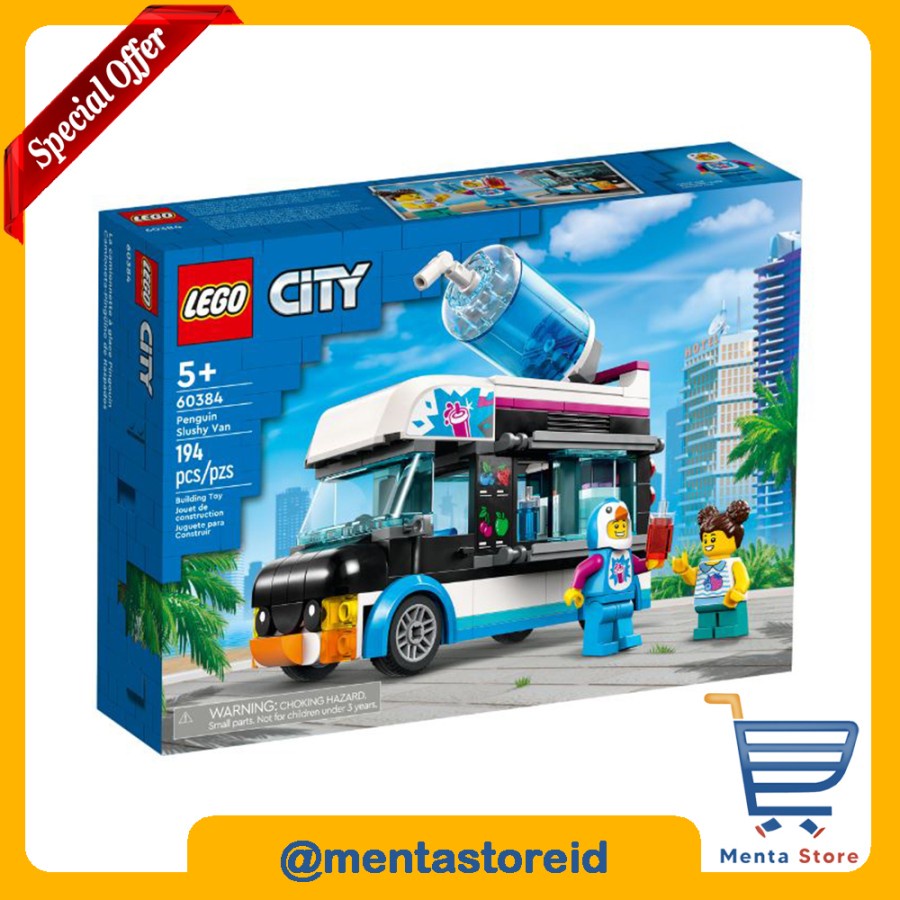 Lego City 60384 Penguin Slushy Van | Shopee Malaysia