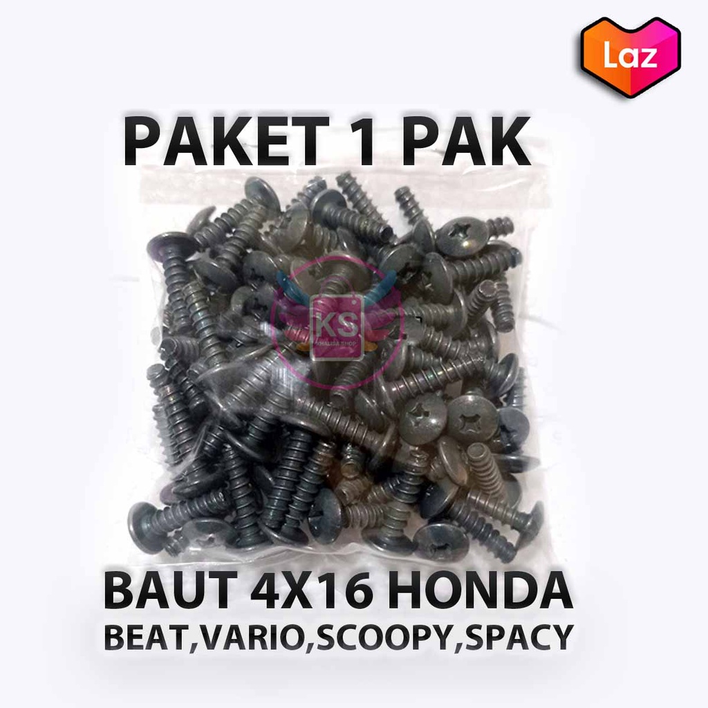 Package Of 1 Pack Of Bolts/Bolts Baud Cover Body Honda Vario & Beat