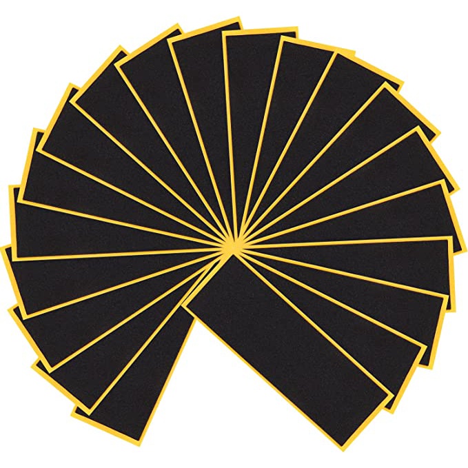 Fingerboard Foam Grip Tape Yellow Pro Skateboard Grip Tape Stickers