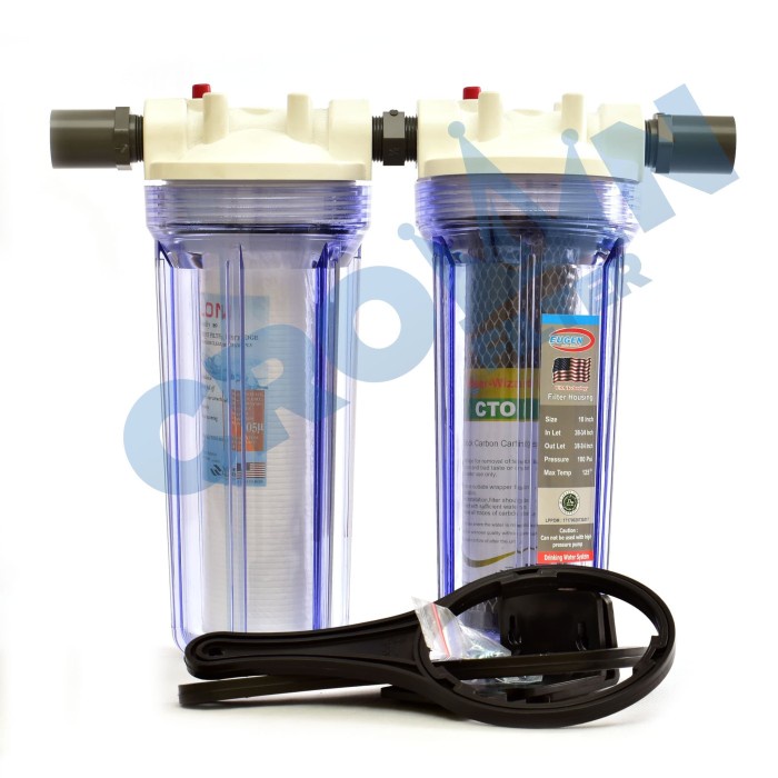 Shopee/ EKO Package 2 - Ready to Use Water Filter / Filter 2 Housings ...