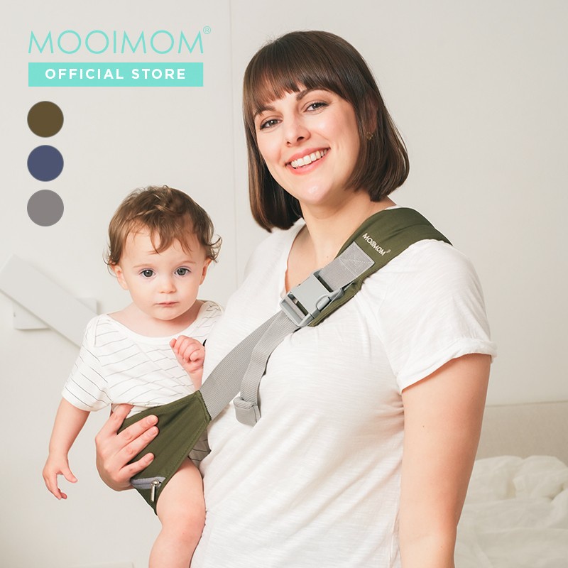 Mooimom Pocket Sling Baby Sling Baby Carrier Shopee Malaysia