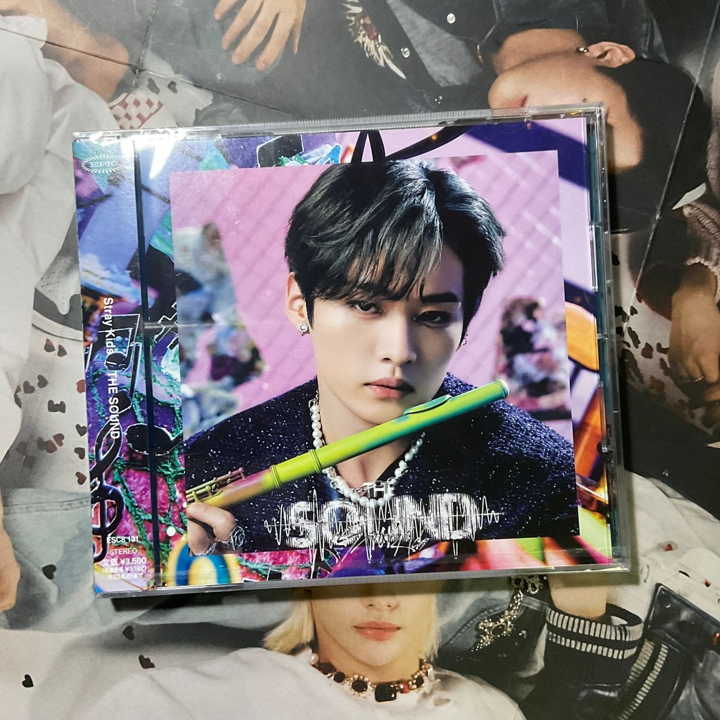 The Sound Album Stray Kids Japan (LEEKNOW COVER FC. Version) SEALED skz