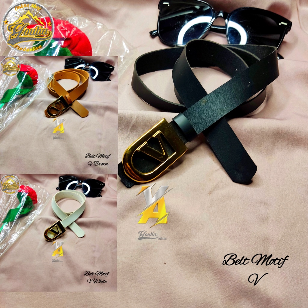 Yes Women's Belts V Women's BELT Women's Buckle Shopee Malaysia