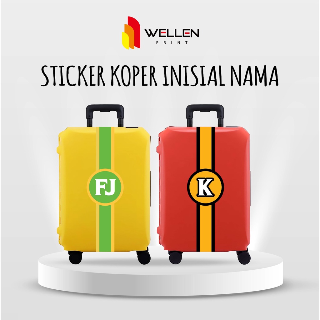 Custom cheap luggage stickers