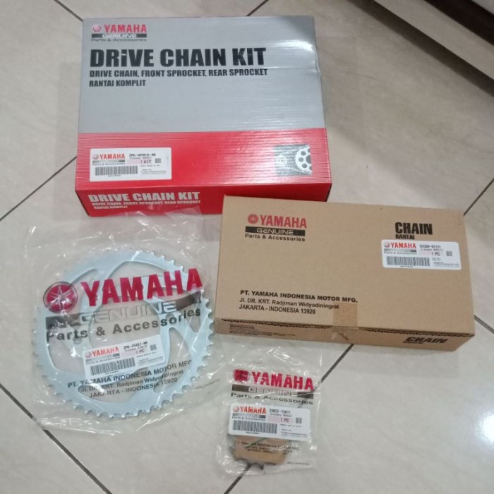 Gear Gear Chain Set R15 R 15 V2 Old Xabre Ori Yamaha 2PkWf01A00 Code