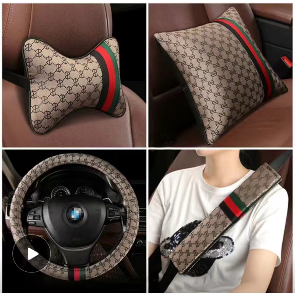 Gucci car outlet pillow