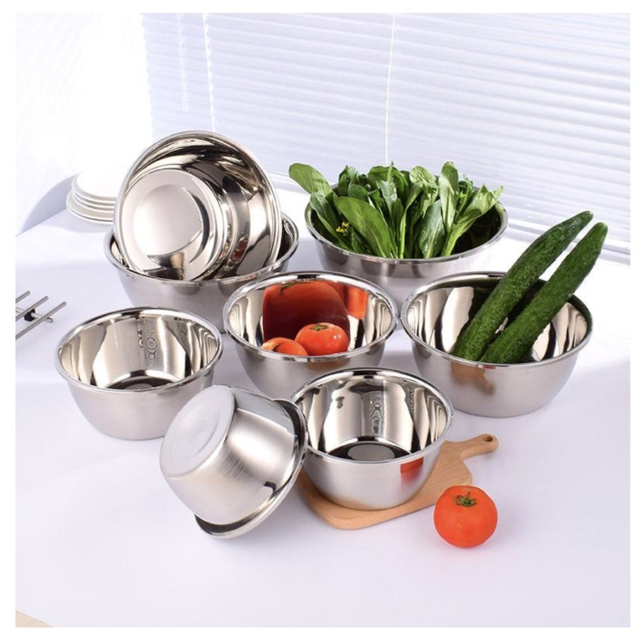 Indoline - 14/16/18/22 CM STAINLESS STEEL Multifunction Basin - MIXING ...