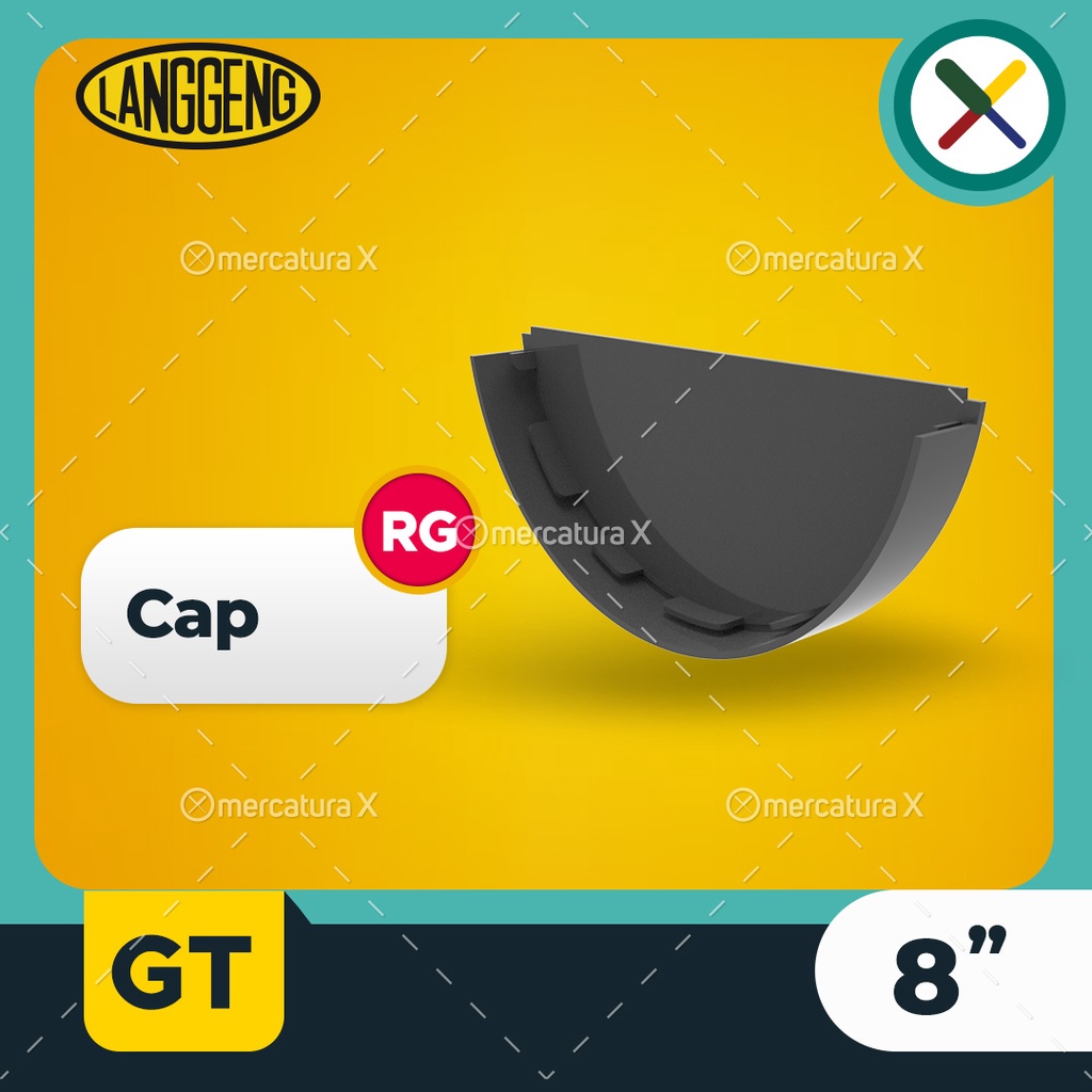 Gutter Cap Gutter Cap RG - GT 8