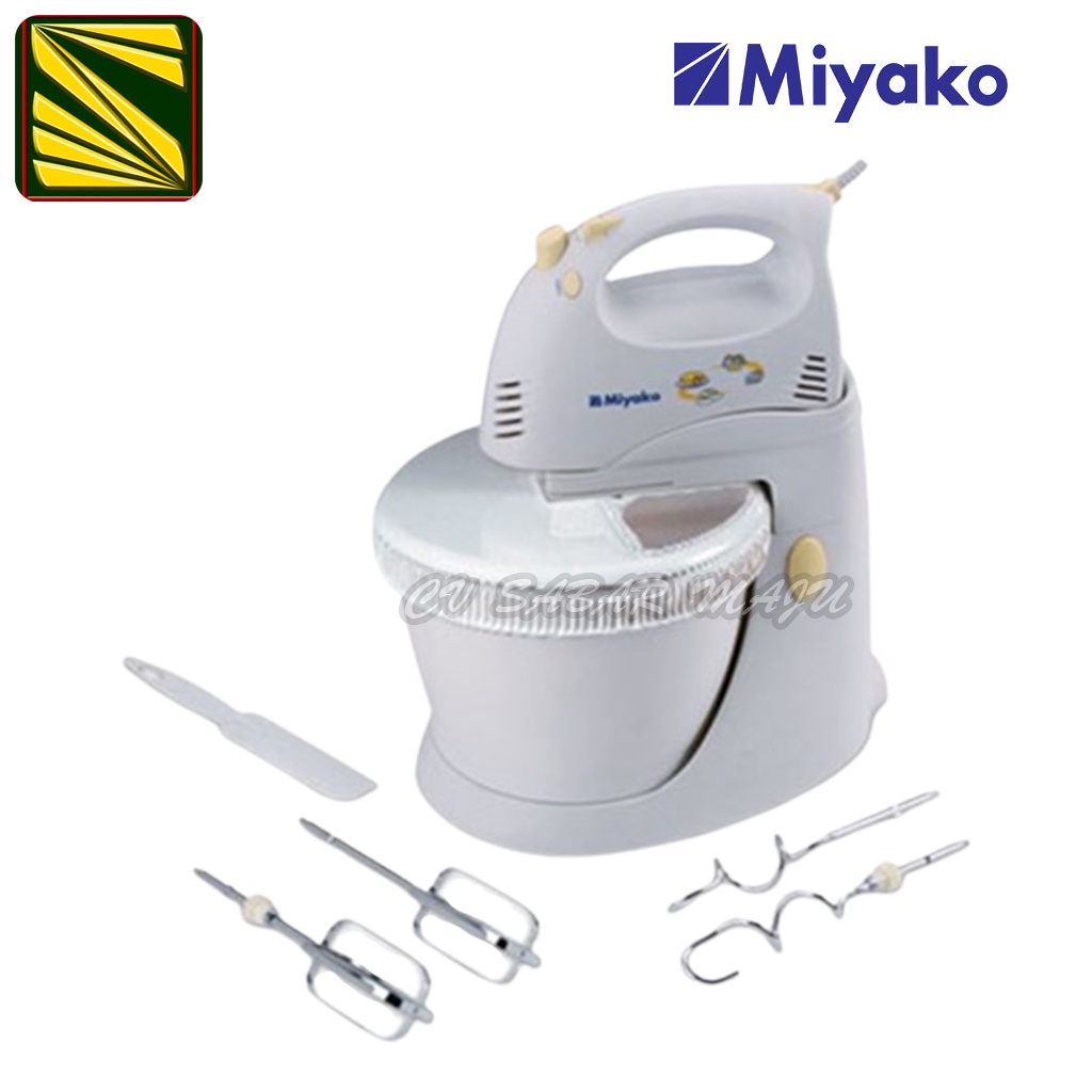 PUTIH Miyako Stand Mixer SM 625 / Stand Mixer SM625, White | Shopee ...