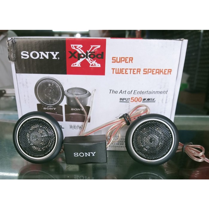 Super "SONY Xplod SO028" Car TWEETER Clear Sound Shopee Malaysia