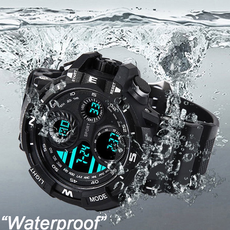 Men's Fashion Sports Waterproof Watches Multifunctional Electronic