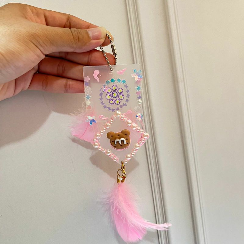 GANTUNGAN Diy Keychain Set DIY Gift hampers Unique Cute aesthetic Code