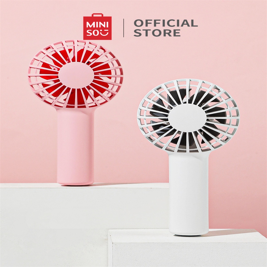 Miniso Mini Fan 1200mAh Mini Fan USB Charging 3speed Portable Wind