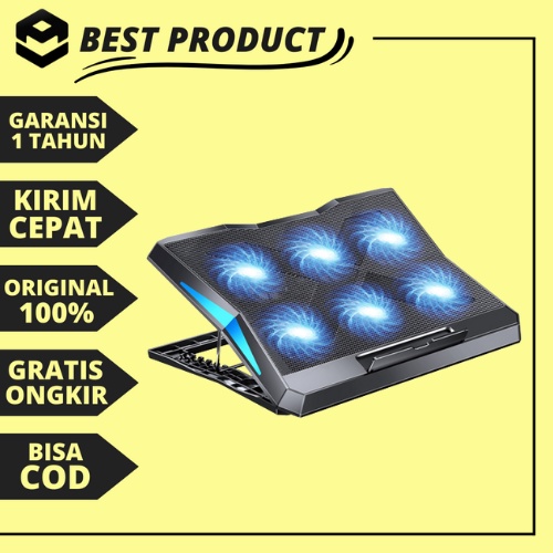 Laptop Cooling Pad Q3 LAPTOP COOLINGPAD 6fan LARGE SUPER Cool Shopee