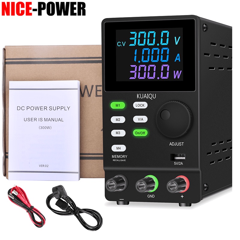 Bench Power Supply DC Power Supply Adjustable 30V 10A Smart