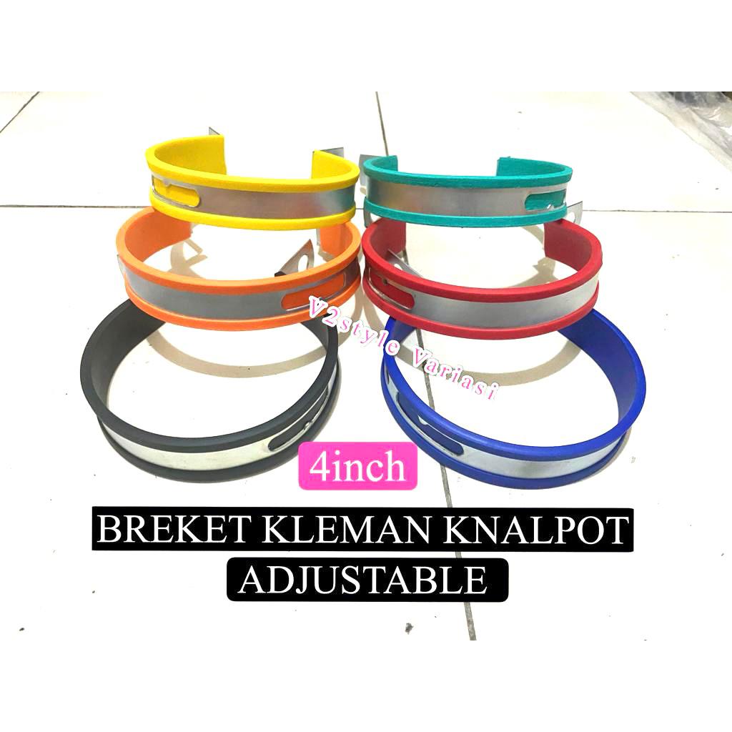 4 INCH JUMBO RACING Exhaust Clamps READY 3 And 3.5 INCH Soundproofing